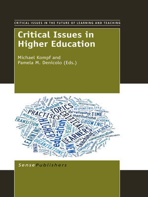 cover image of Critical Issues in Higher Education
